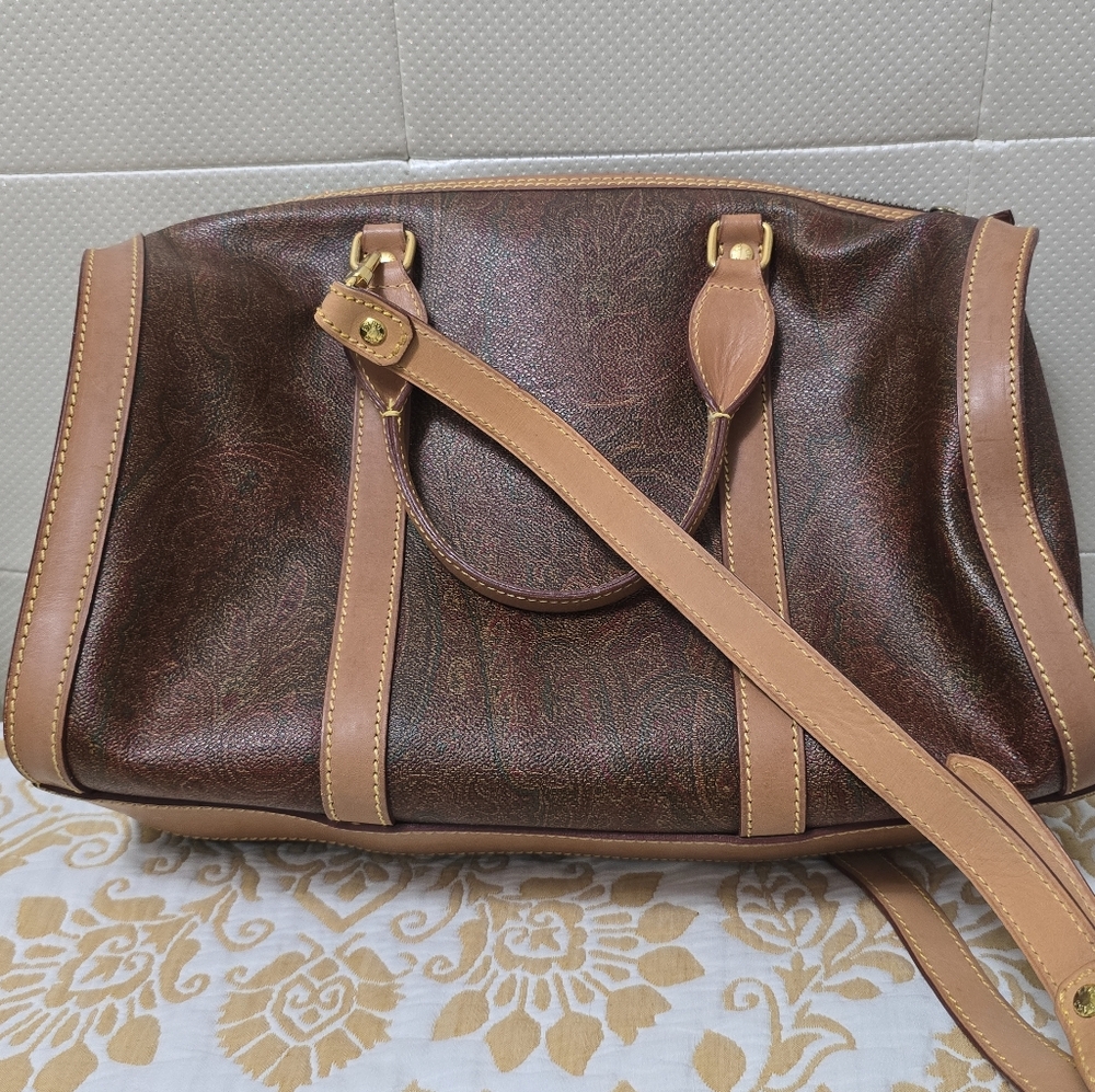 Etro Duffel Boston Bag